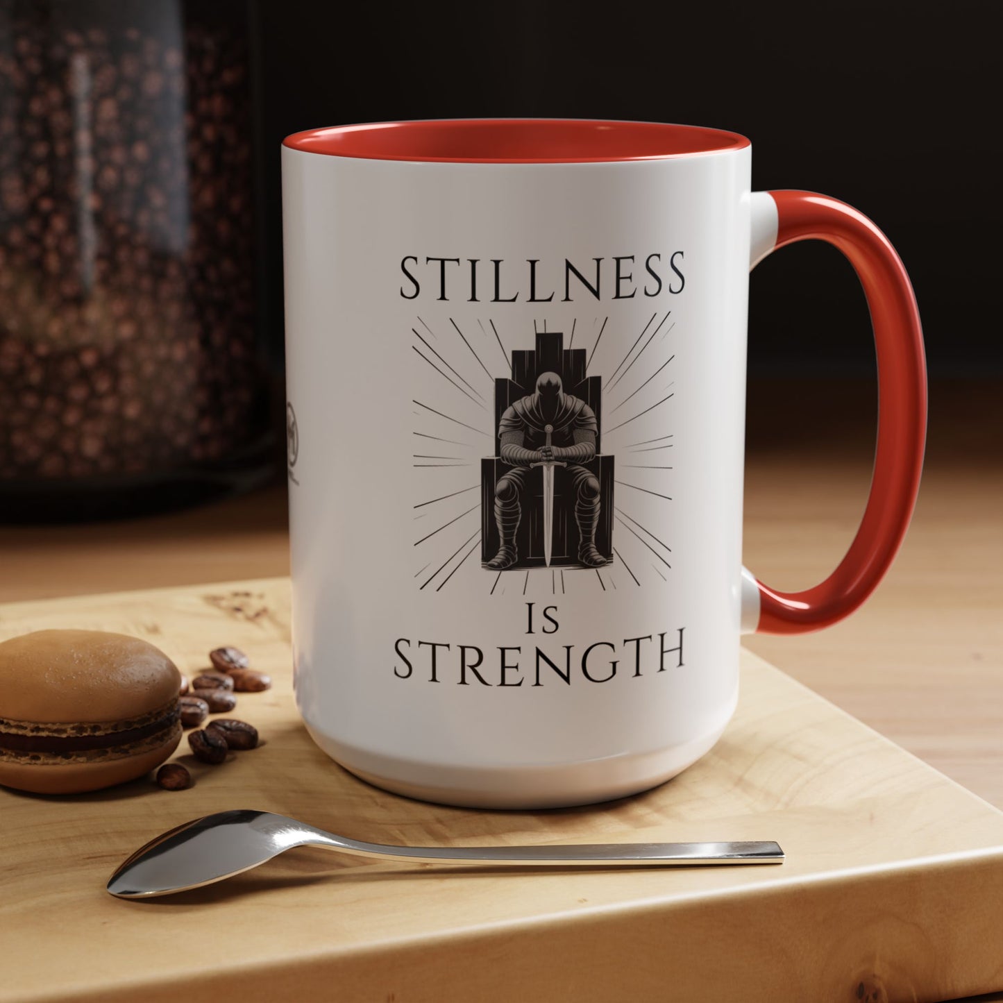 "Stillness is Strength" Inspirational Coffee Mug