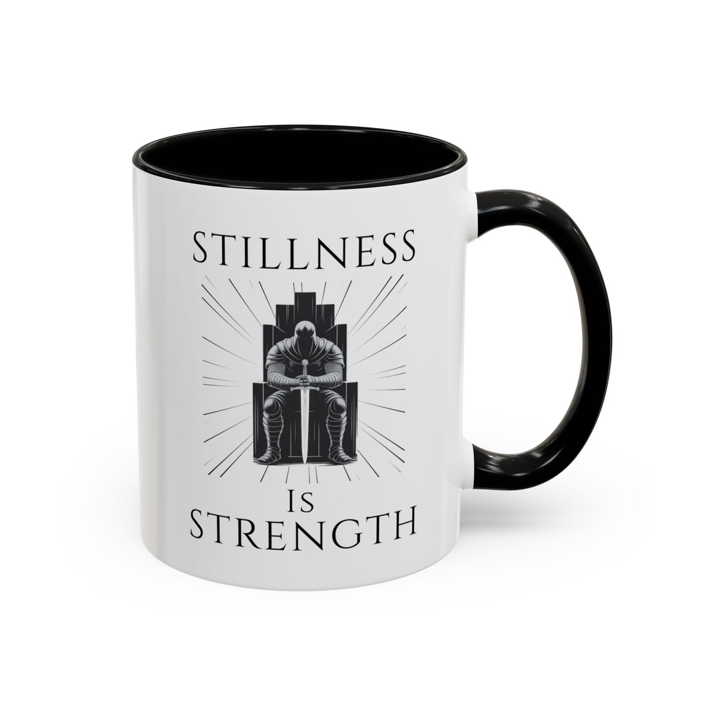 "Stillness is Strength" Inspirational Coffee Mug