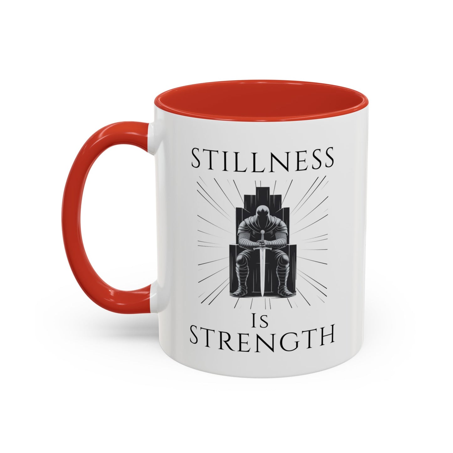 "Stillness is Strength" Inspirational Coffee Mug