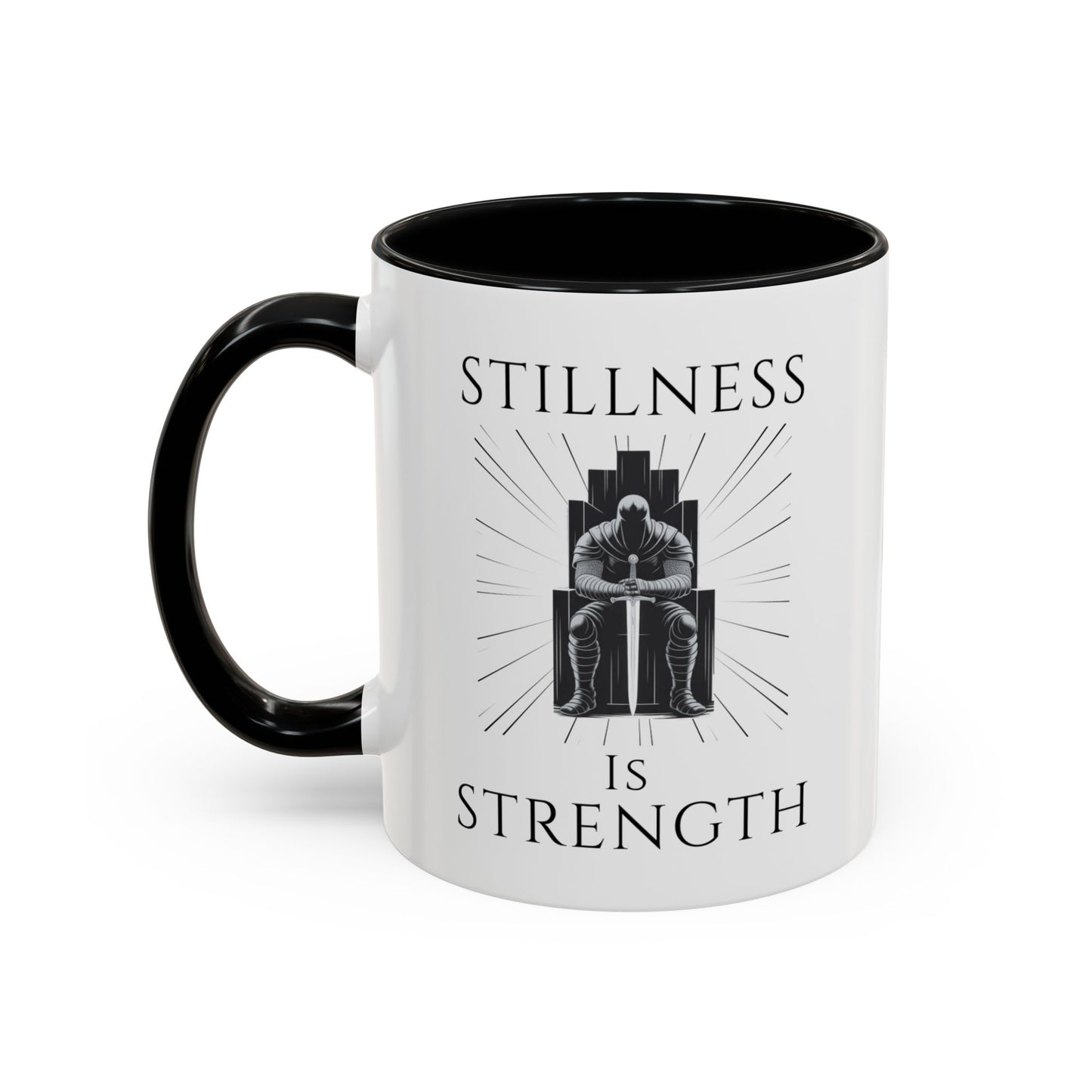 "Stillness is Strength" Inspirational Coffee Mug