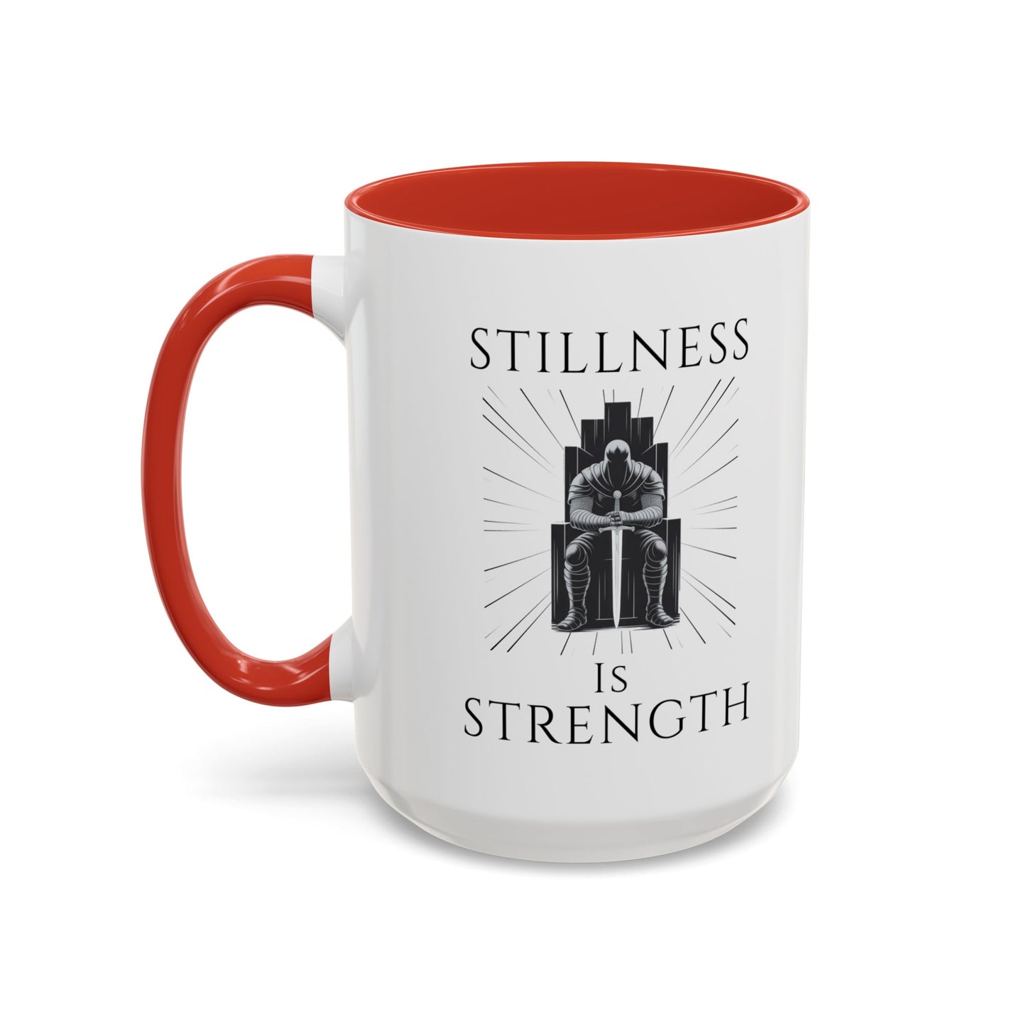 "Stillness is Strength" Inspirational Coffee Mug