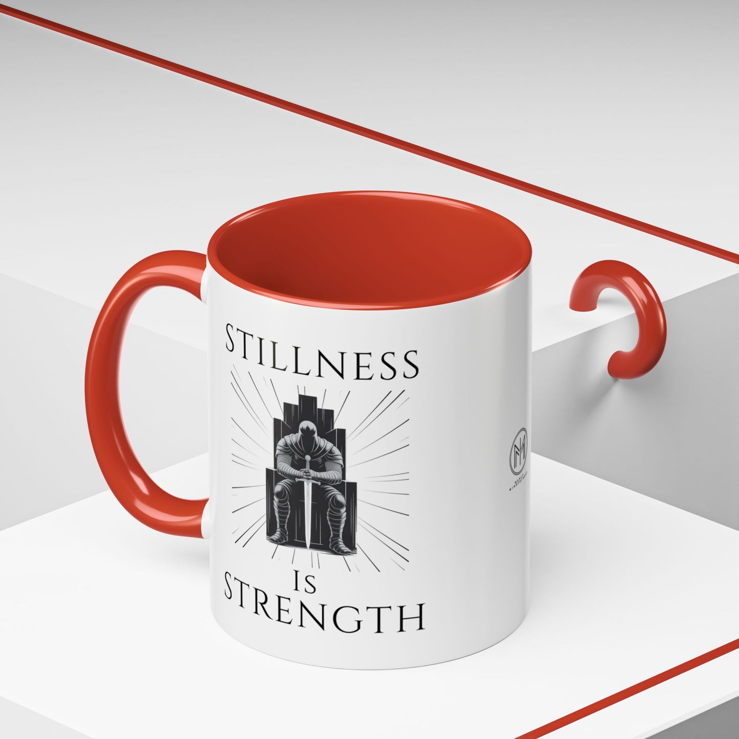 "Stillness is Strength" Inspirational Coffee Mug