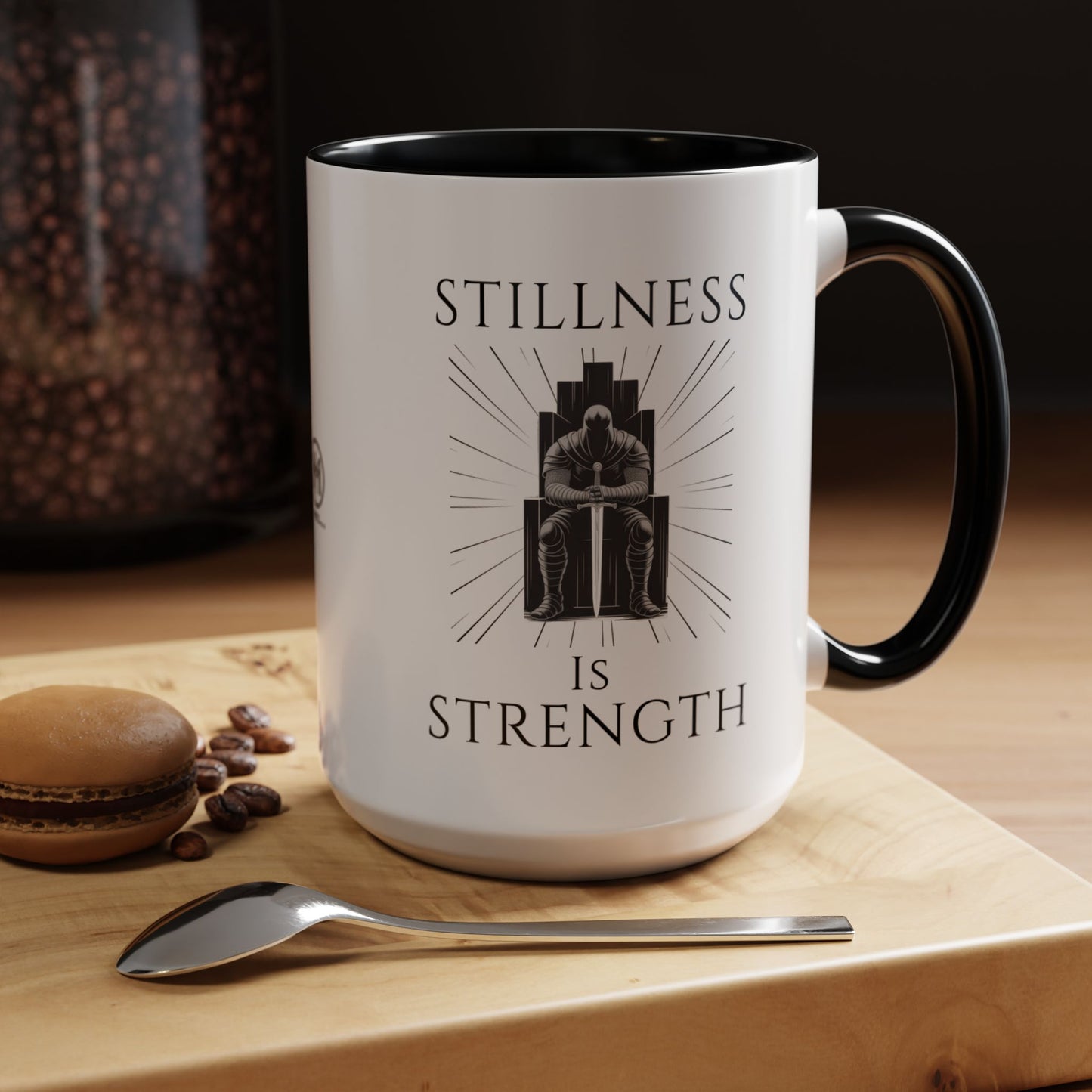 "Stillness is Strength" Inspirational Coffee Mug