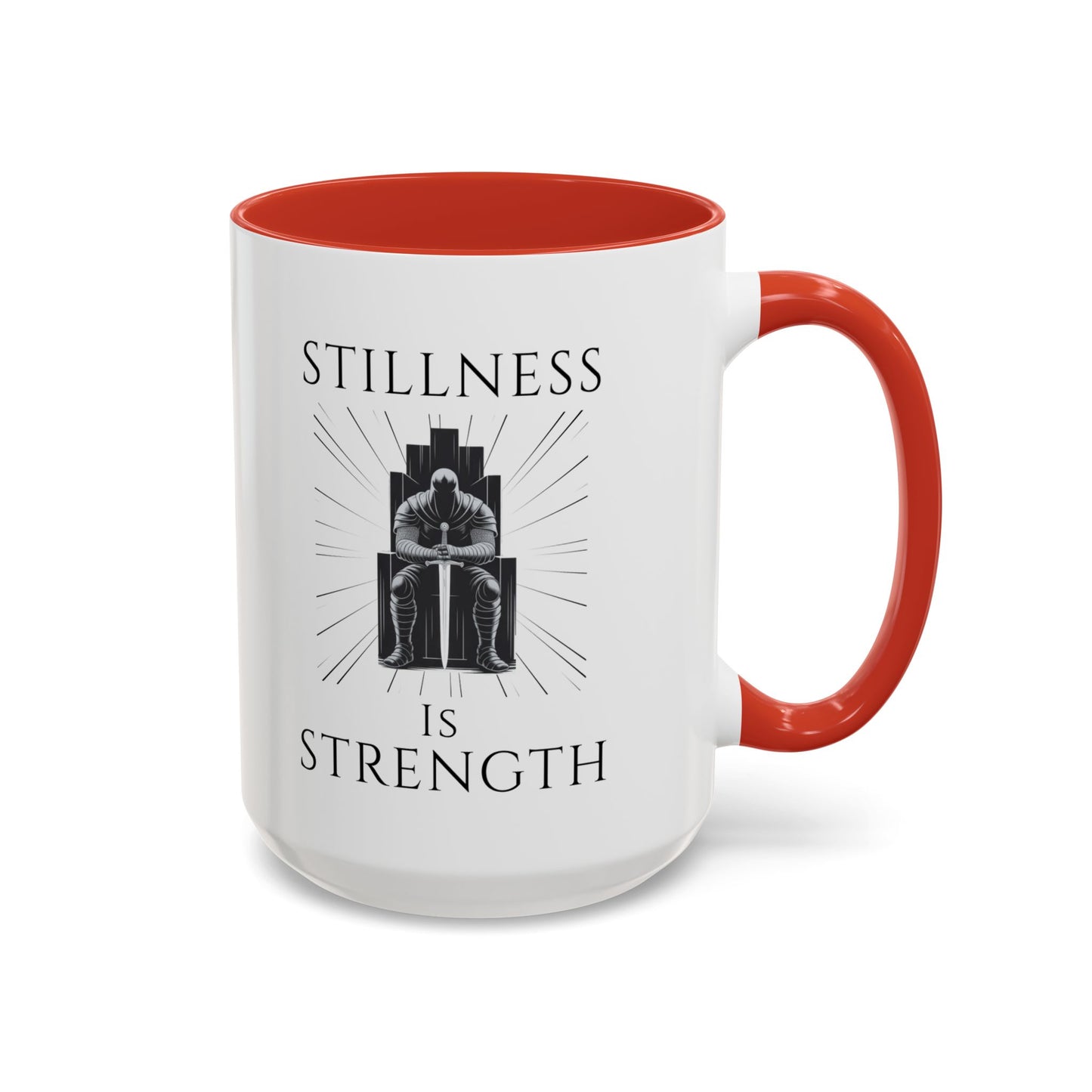 "Stillness is Strength" Inspirational Coffee Mug