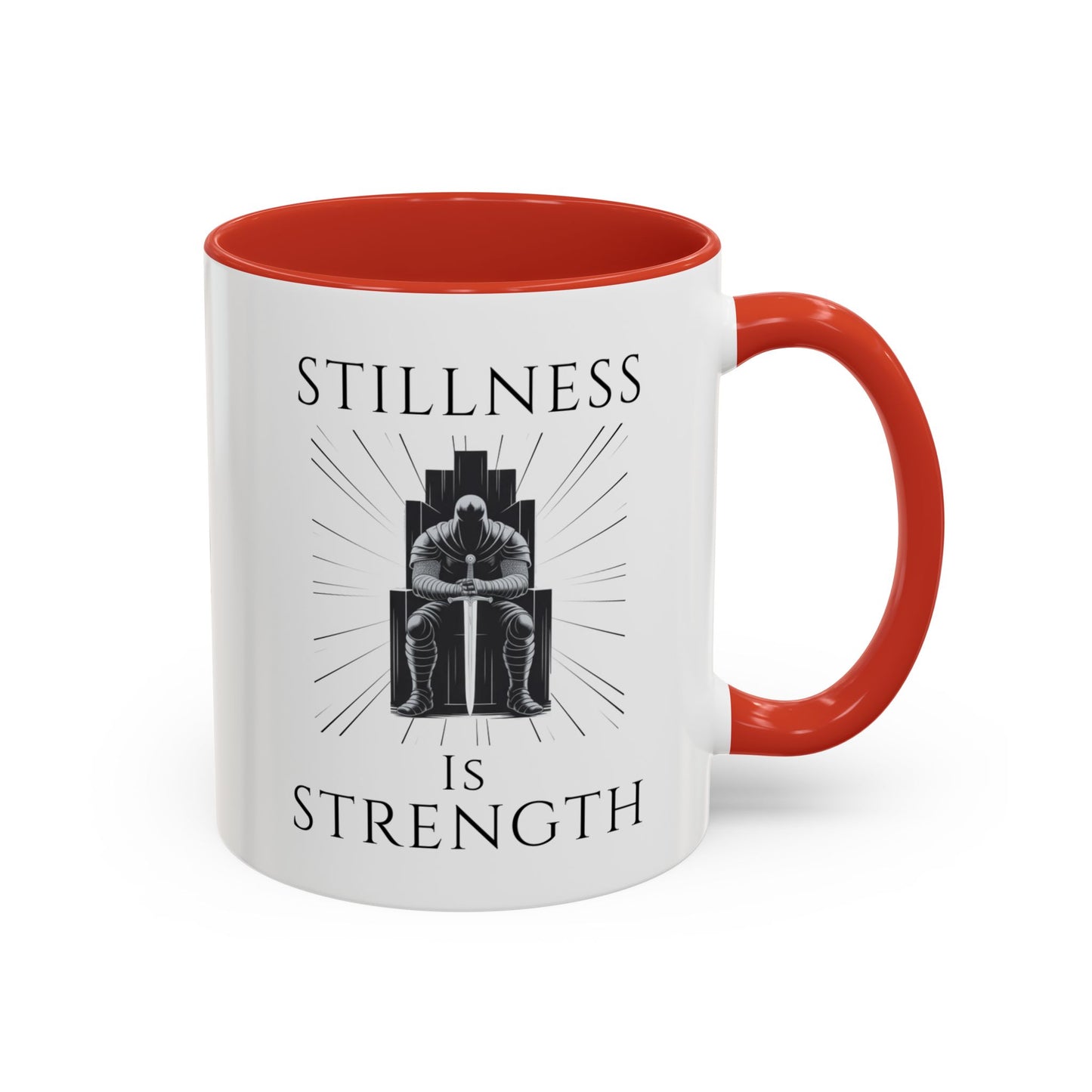 "Stillness is Strength" Inspirational Coffee Mug